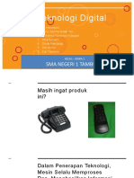 DIGITALISASI TEKNOLOGI