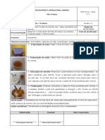 Procedimento Operacional Padrão - Mix Frutas - POP