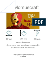 PDF Mascara de Iron Man para Nio DD