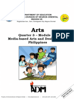 Quarter 3 - Module 3a: Media-Based Arts and Design in The Philippines