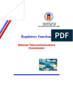 Regulatory Functions: National Telecommunications Commission