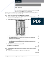 Homework 1.1: A: Cell Structure and B: Viruses