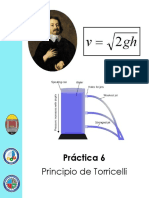 Manual de Práctica de Laboratorio 6 - Rpincipio de Torricelli - Lab Im315 - II Pac 2021