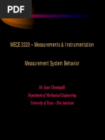 Chapter - 3 Measurement System Behavior