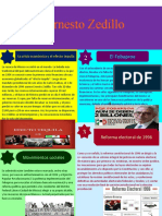 Infografia Ernesto Zedillo