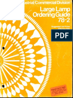 Sylvania 1978-2 Large Lamp Ordering Guide October
