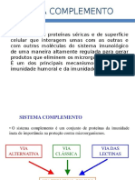 Aula Complemento, Anticorpos e Reações Aglutinação