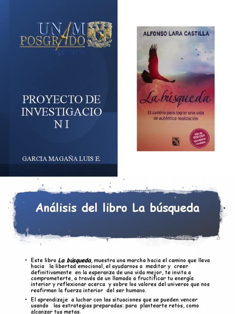 Resumen Del Libro La Busqueda | PDF