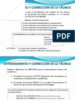 Técnica natación