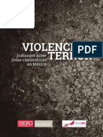 Violencia y Terror Informe Fosas Clandestinas 2017