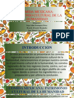Comida Mexicana Patrimonio Cultural
