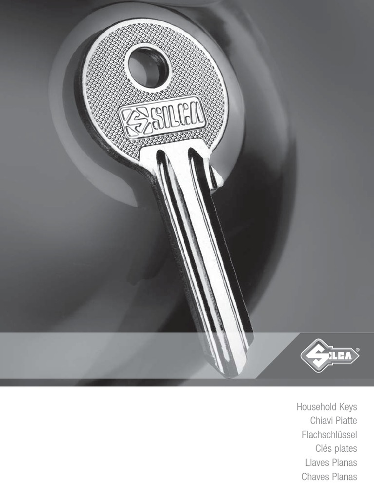 Silca 107 Catalogue Household Keys | PDF | Civil Law (Common