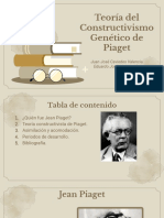 Teoría constructivista Piaget