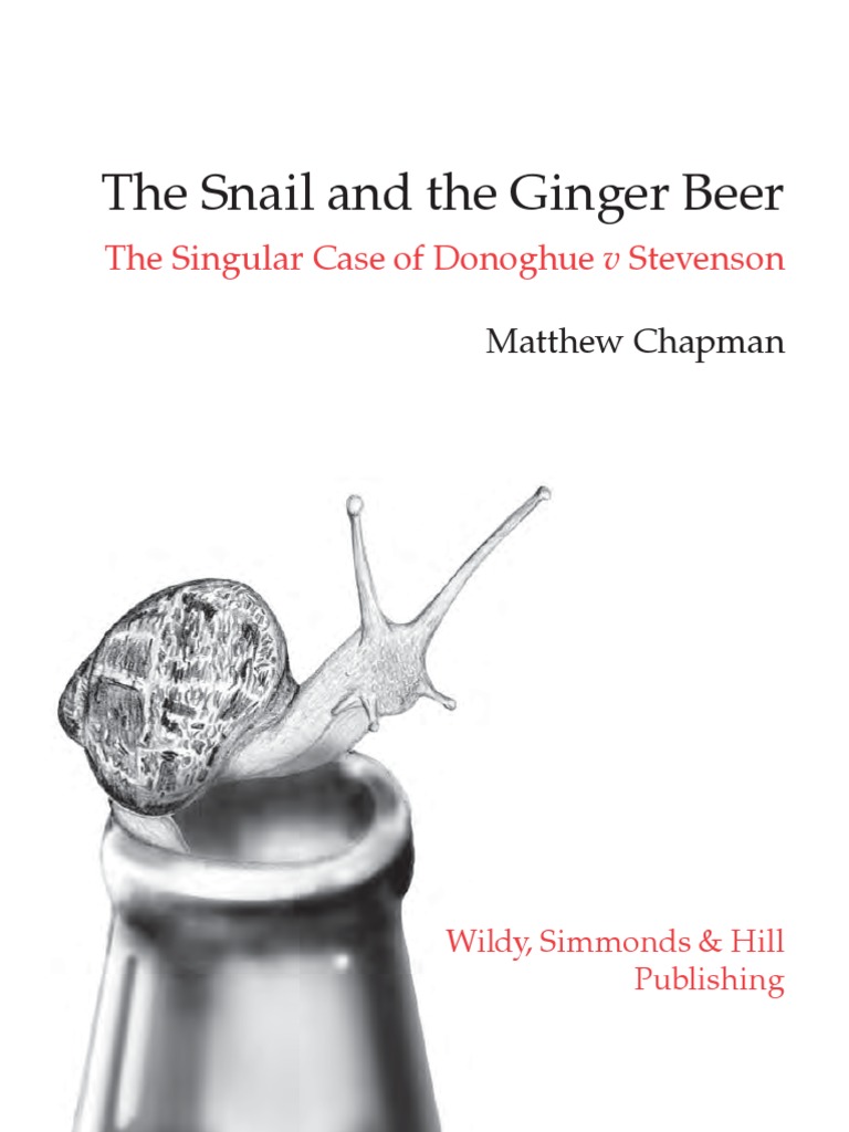 Snail Ginger Beer 2 PDF Brewing Beverages