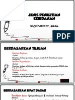 Jenis Penelitian Kebidanan (2020)