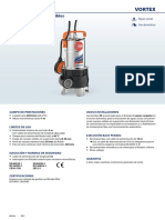 BOMBA SUMERGIBLE ZX1 VORTEX - ES - 60Hz