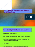 Topic 07 - Q MGT Awards & Stds - Manual