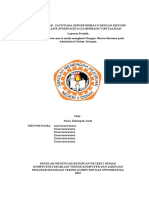 Contoh Laporan Praktik Monitoring