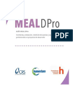 MEALDPro Monitoreo y Evaluacion