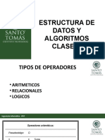 Clase 3 Estructura de Datos y Algoritmos Ust