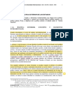 PEC-11) Calduch (1993) Política exterior de los Estados