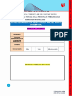 Formato para La Matriz de Información Relevante