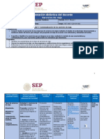 Servicios de viaje: Planeación didáctica del docente para identificar tipos de servicios