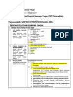 Form 2. Melakukan Pelatihan Keamanan Pangan MARTHEN LUTHER