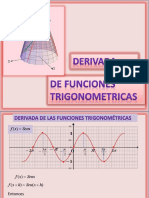 Derivadas de Funciones Trigonometricas