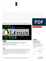 QCM Linux - Gestion Des Comptes Et Groupes D'utilisateurs - WayToLearnX - 1644076981037