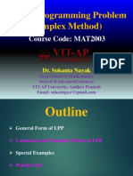 Lecture 4 Linear Programming Problem (Simplex Method)