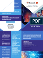 MSC in Data Science Programme Brochure