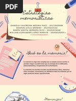 ESTRATEGIAS MEMORÍATICAS TECNICAS DE ESTUDIO