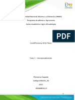 UNAD Agroclimatología proyecto productivo etapas