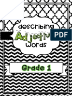 Describing Words: Grade 1