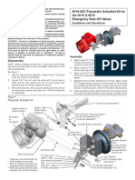 6016-60C Pneumatic Actuation Kit For The 6010 & 6016 Emergency Shut-Off Valves