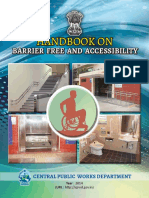 CPWD Handbook on Barrier Freee Design 2014