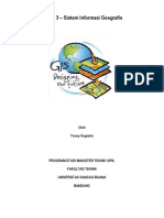 Tugas 3 Sistem Informasi Geografi - Yosep Sugiarto