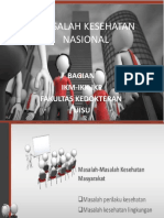 Masalah Kesehatan Nasional