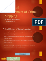 History of Development of Crime Mapping: By: Bermas, Princess Ann P. Bejer, Annie B