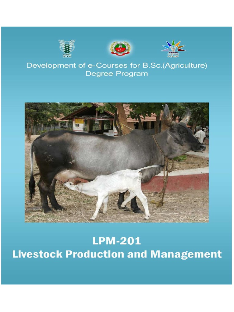 Livestock Production and Management PDF Agriculture Livestock