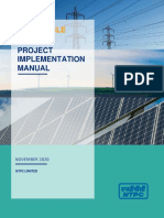 Re Project Implementation Manual 2020
