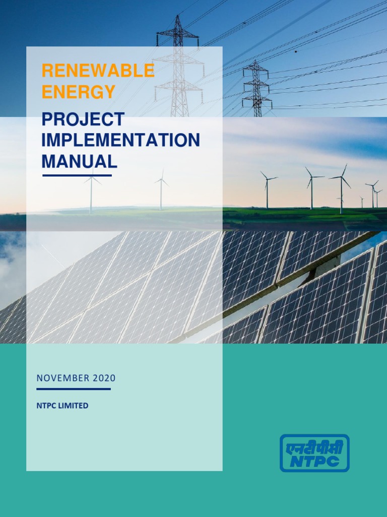 NTPC Renewable Energy Project Manual | PDF | Project Management ...