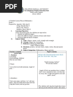 Lesson Plan For Grade 1 | PDF | Shape | Rectangle