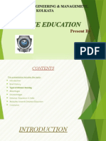 Distance Education: University of Engineering & Management, Kolkata