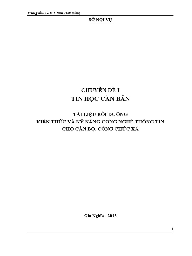 Cd 1 tin hoc co ban pdf
