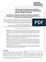 The changing epidemiology of carbapenemase-producing