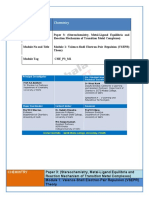 Subject Chemistry