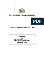 Royal Malaysian Customs: Guide Professional Services