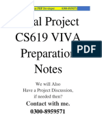 Database Management System or DBMS CS619 Viva Notes